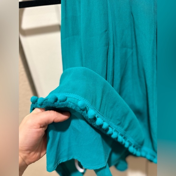 NWT Lovers+ Friends Pom Pom Halter Neck Top Beachy Resort Holiday , size S - Picture 4 of 12